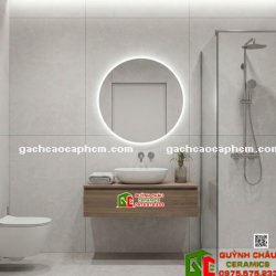Gạch lát nền 60x120 kis đá granite men mờ xám nhạt