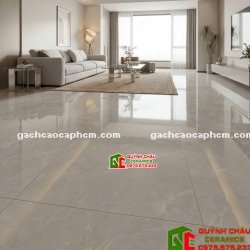 Gạch nhập khẩu ấn độ 1000x1000mm bóng kiếng xám vân đá