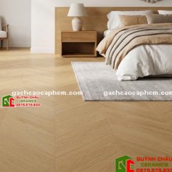 Gạch lát giả gỗ khổ lớn vân xương cá đẹp 60x120cm