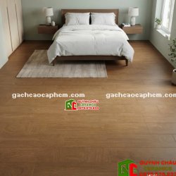 Gạch 60x120 vân gỗ màu nâu bề mặt ghép đa kích thước