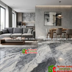 Gạch Malaysia 60x120 vân đá mờ Baby Skin cao cấp