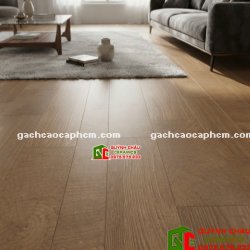 Gạch 60x120 vân gỗ màu nâu bề mặt ghép đa kích thước