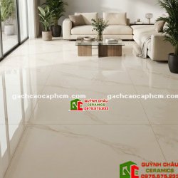 Gạch ấn độ 1000x1000 xương đá porcelain bề mặt màu trắng vân bóng kiếng