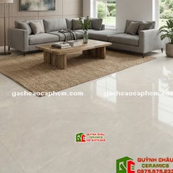 Gạch trung quốc 100x100 màu xám nhạt bóng kiếng