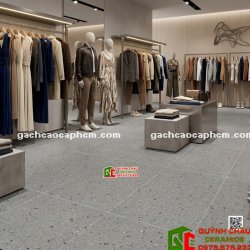 Gạch 60x120 terrazzo kis đá granite mờ xi măng