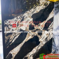 Gạch Nhập Khẩu Ấn Độ Cao Cấp 600x1200 Đá Marble Đen Trắng