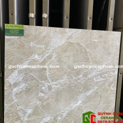 Gạch Bóng Kiếng 60x60 Vân Đá Marble Nâu