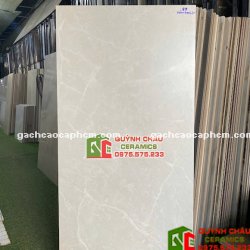 Gạch 60x120 baby skin mờ mịn xám nhạt cao cấp