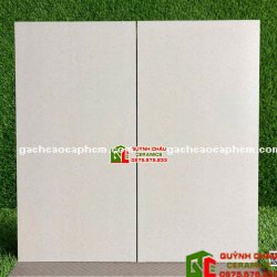 Gạch 60x120 granite kis đá terrazzo màu kem
