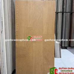 Gạch 60x120 khổ lớn vân gỗ ghép thanh