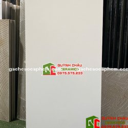 Gạch 60x120 màu kem trơn mờ mịn Baby Skin trung quốc