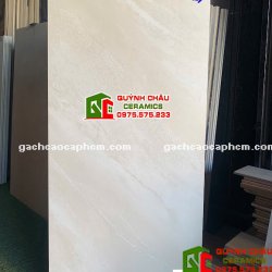 Gạch 60x120 mờ kem carving ấn độ cao cấp