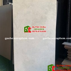 Gạch 60x120 mờ xám carving xương đá full body