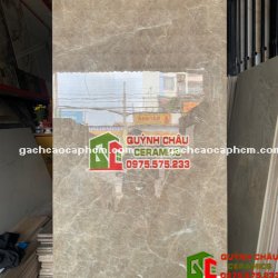 Gạch 80x160 ấn độ đá bóng màu vàng nâu công nghệ ý