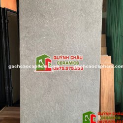 Gạch 80x160 tây ban nha đá mờ xám sần cao cấp