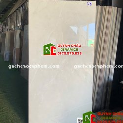 Gạch ấn độ 60x120 bóng kính xám vân cao cấp                    