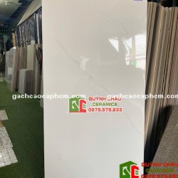 Gạch CMC 60x120 bóng kính trắng vân mây