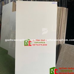 Gạch CMC 60x120 trắng men trơn bóng kính
