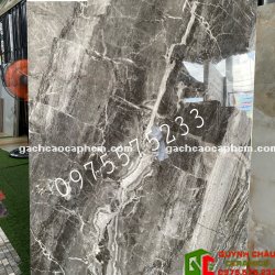 Gạch khổ to lớn 80x120 xám vân đá marble ngẫu nhiên đẹp