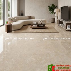 Gạch lát nền 120x120cm ấn độ bóng kiếng vàng vân đá