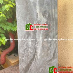 Gạch lát cầu thang 47x100 giả đá xám