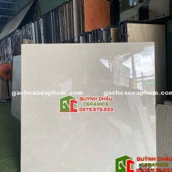 Gạch lát nền 120x120 ấn độ bóng kính xám vân    
