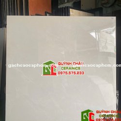 Gạch lát nền 120x120 màu kem sữa bóng kiếng