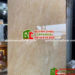 Gạch lát nền 120x180 khổ lớn màu kem vân đá diana beige ấn độ cao cấp