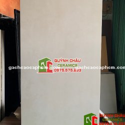 Gạch lát nền 80x160 baby skin bóng mờ kem nhạt