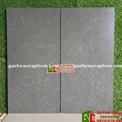 Gạch lát nền kis 60x120 granite men mờ xám đậm