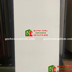 Gạch lát nền trắng mờ trắng tinh khôi 60x120 ấn độ cao cấp