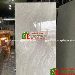 Gạch lát nền Vitto 60x120 xám giả đá bóng kính