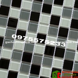 Gạch mosaic 30x30 vỉ thủy tinh cao cấp HD