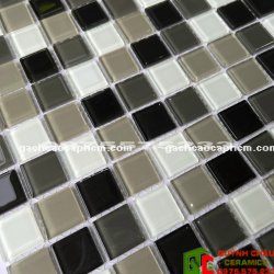 Gạch mosaic thủy tinh 30x30 caro giá rẻ HD