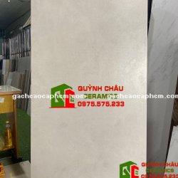 Gạch nhập khẩu ấn độ size 800x1600 màu xám nhạt Light Cenment Bianco bề mặt mờ ốp lát biệt thự vila nhà hàng