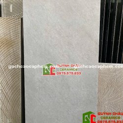 Gạch ốp lát CMC 60x120 vân đá mờ đậm màu xi măng