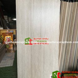 Gạch Travertine 60x120 vân sọc giả đá