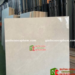Gạch trung quốc 100x100 màu xám nhạt bóng kiếng