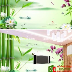  Tranh Gạch Trang Trí Chủ Đề Hoa và Cây 013