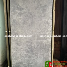 Gạch Đá Mờ 60x120 Đen Xám