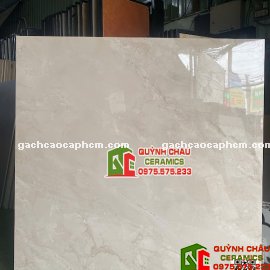 Gạch 120x120 bóng kiếng xương đá trắng full body                             