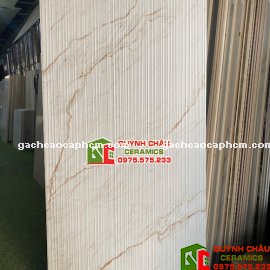 Gạch 60x120 decor mờ carving điêu khắc gân sần