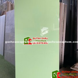 Gạch 60x120 đơn sắc màu xanh lá cao cấp
