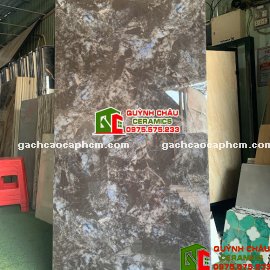 Gạch 80x160 bóng vân đá đen xanh cao cấp