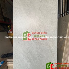 Gạch ấn độ 80x160 ốp lát vân đá mờ xám