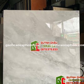 Gạch bóng 120x120 full body xám vân đá                            