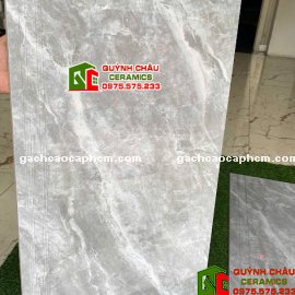 Gạch cầu thang 47x100 xám vân đá