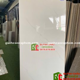 Gạch CMC 60x120 bóng kính trắng vân mây
