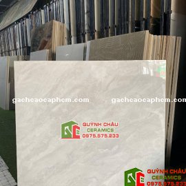 Gạch lát nền 100x100 giả vân đá bóng kính        