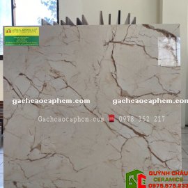 Gạch lát nền 100x100 vân đá marble bóng kiếng đồng chất nhập khẩu cao cấp